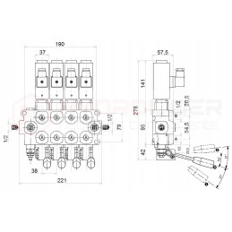 Platintojas q45 f1s n 4x103 a1 d41 12v f3d galtech