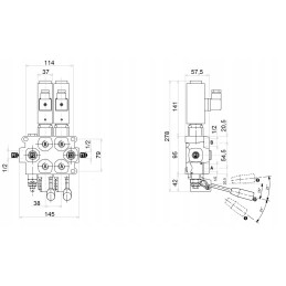 Platintojas q45 f1s n 2x103 a1 d41 12v f3d galtech