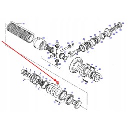 165816300020100 tarpinė poveržlė 0 5 mm