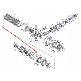 165816300020100 tarpinė poveržlė 0 5 mm