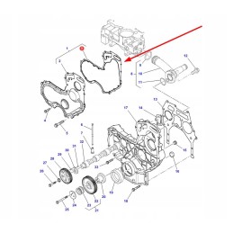 4224958m1 paskirstymo dangtelio tarpiklis