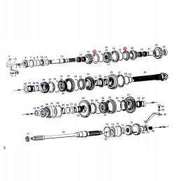 Fendt f178100080030 sinchronizatoriaus žiedas