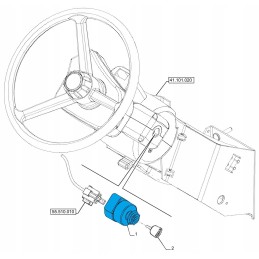 Užvedimo jungiklio komplektas naujas holland korpusas g