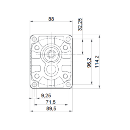 Hidraulinis variklis 14cm3 mėlynas pakilimas