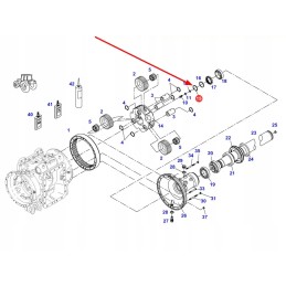 X530011446000 galinis išorinis užrakto žiedas