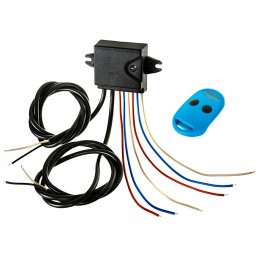 LED įspėjamosios lemputės sinchronizatorius su nuotolinio valdymo pulteliu