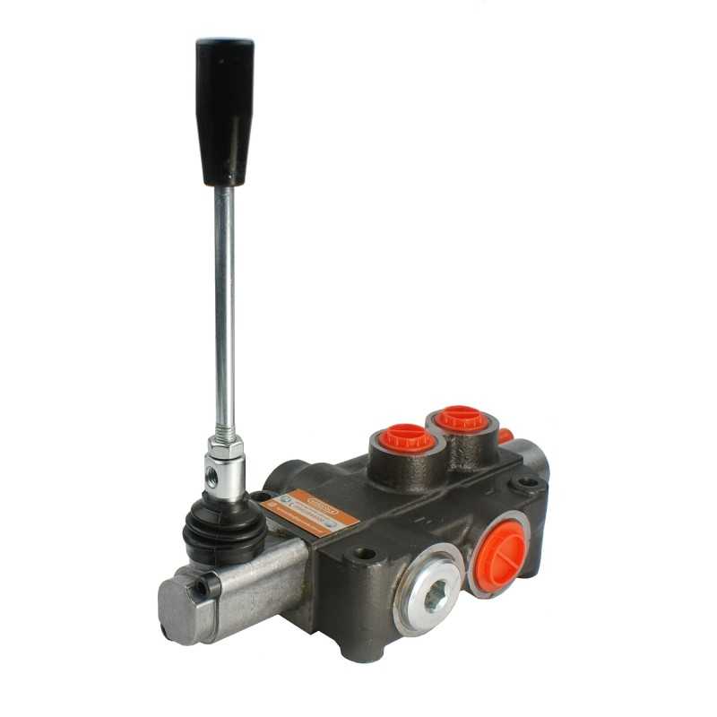 Hidraulinis skirstytuvas, 1 sekcija, 80l, skląstis