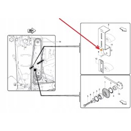 Kb8852256 poveržlė 10 5 x 30 x 3 mm