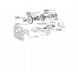 PTO sandariklis new Holland korpusas 5119203 cnh