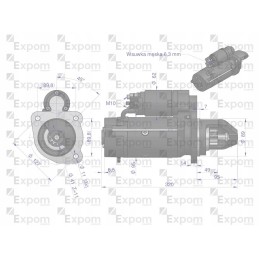 Starteris azf4369 dėklas naujo tipo expom kwidzyn eu