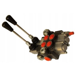 2 sekcijų skirstytuvas, 40l, 1x sekcija su fiksatoriumi