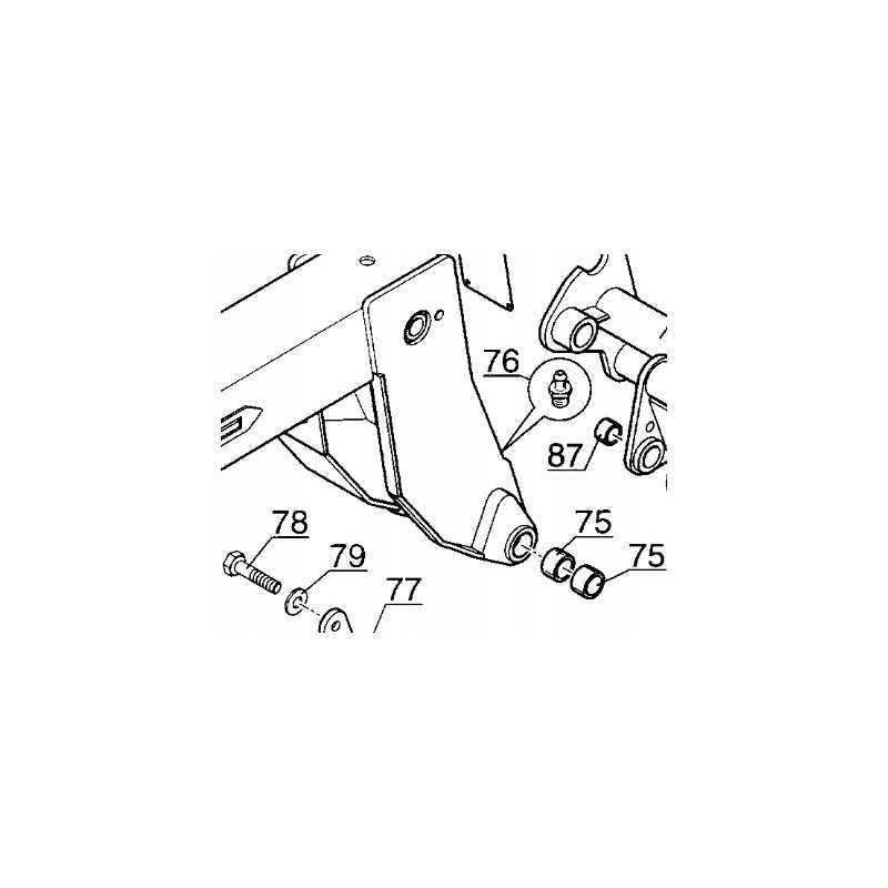 Originali Manitou 208312 įvorė