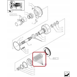 New Holland Case CNH 5168346 poveržlė