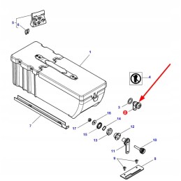 4290720m1 įrankių dėžės užraktas