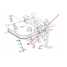 A816810050140 galinio lango laikiklio poveržlė
