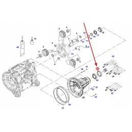 X550182100000 alyvos sandariklis 120 x 155 x 16