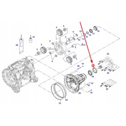 X550182100000 alyvos sandariklis 120 x 155 x 16