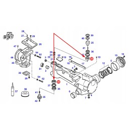 X623078500000 kūginis rato guolis
