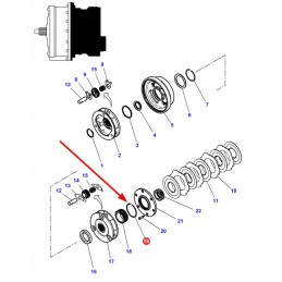 3799509m1 tvirtinimo žiedas