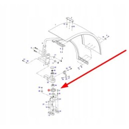 F718701030050 sparno tvirtinimo spyruoklė