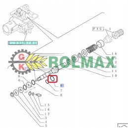 Užklijuokite naują holland fiat korpusą ford 5152665