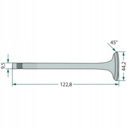 Siurbimo vožtuvas 38015619 granitas
