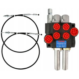 2 sekcijų skirstytuvas, 80l, 2m linijos, posūkių komplektas