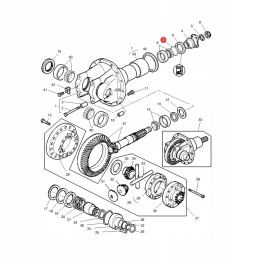 O žiedas mf valtra 366434x1 originalus