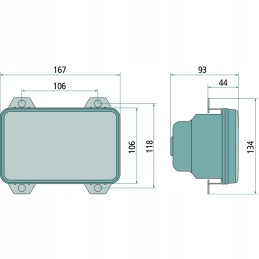 Priekinis žibintas AL152328 John Deere