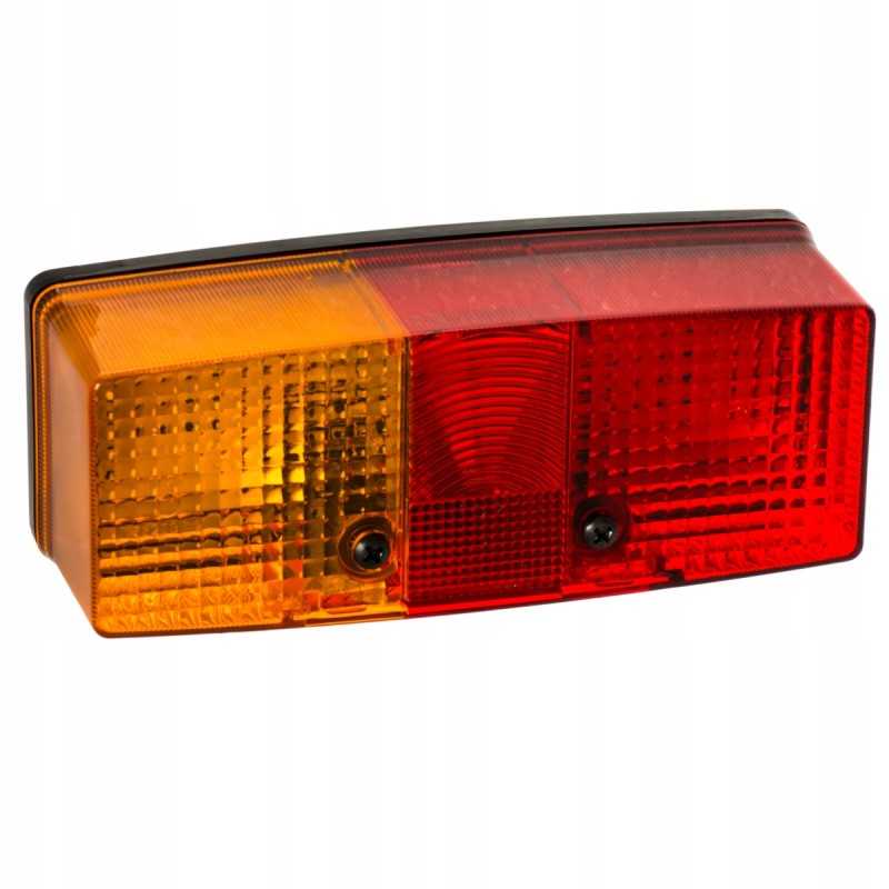 Fendt john deere kubota kairysis galinis kombinuotas žibintas