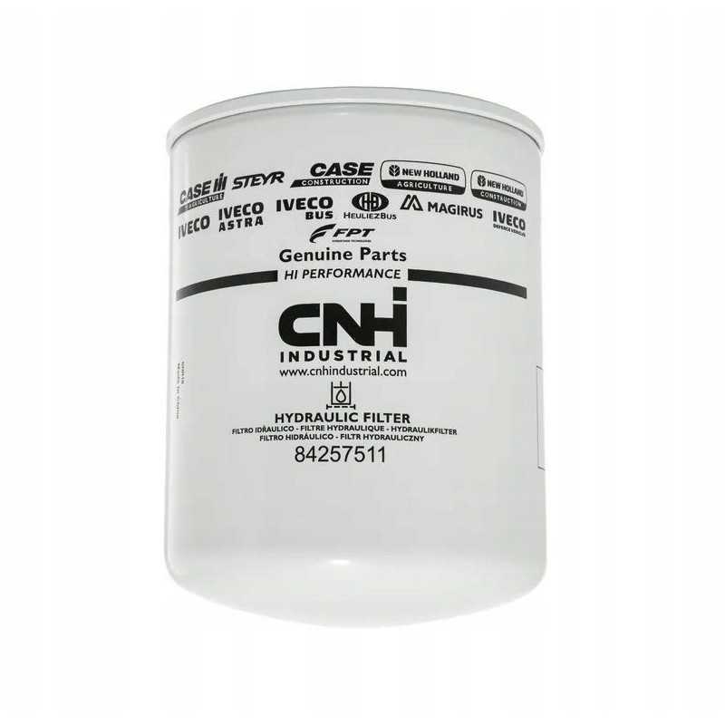 Hidraulinės alyvos filtras naujas holland korpusas 84257511 o