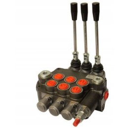 3 sekcijų skirstytuvas 80l, 3x dvipusė sekcija