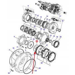 3619017m2 pavarų dėžės slėgio spyruoklė