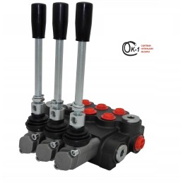 Hidraulinis skirstytuvas 40l, 3 plūduriuojančios dalys