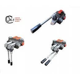 Hidraulinis skirstytuvas 40l, 3 plūduriuojančios dalys