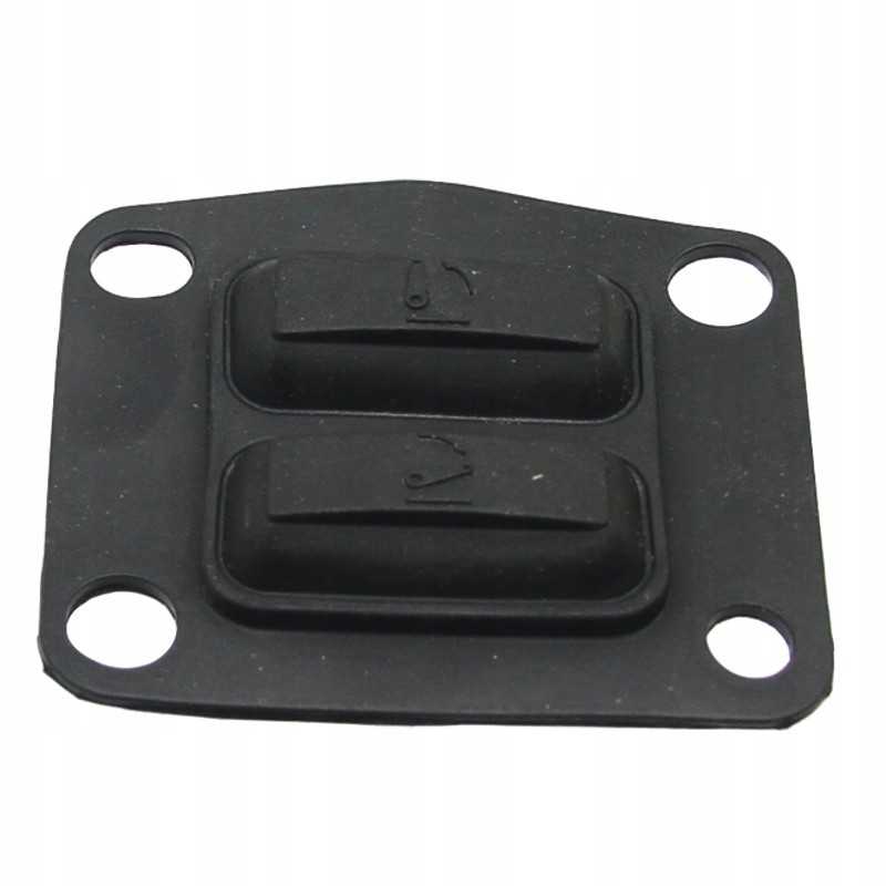 Guminis prispaudimo elementas, kairysis granitas