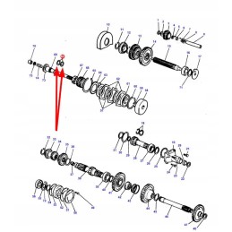 186581m1 užrakto žiedas 34 5 x 2 4 box fight