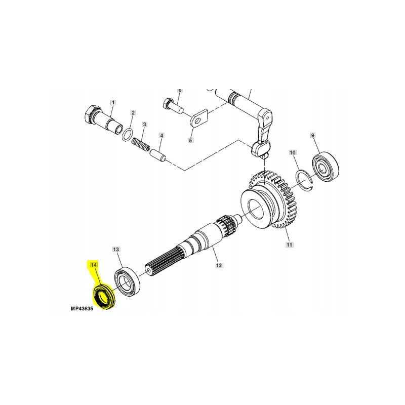 Pavaros sistemos sandariklis john deere LVU20680