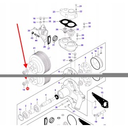 V836867626 vandens siurblio sandarinimo poveržlė