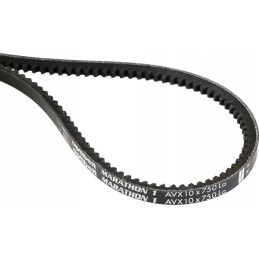 Dantytas trapecinis diržas avx 10 750 mm