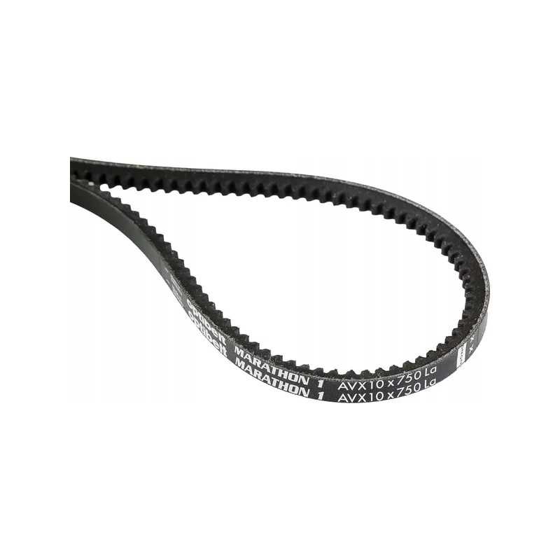 Dantytas trapecinis diržas avx 10 750 mm