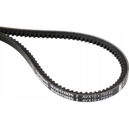Dantytas trapecinis diržas avx 10 750 mm