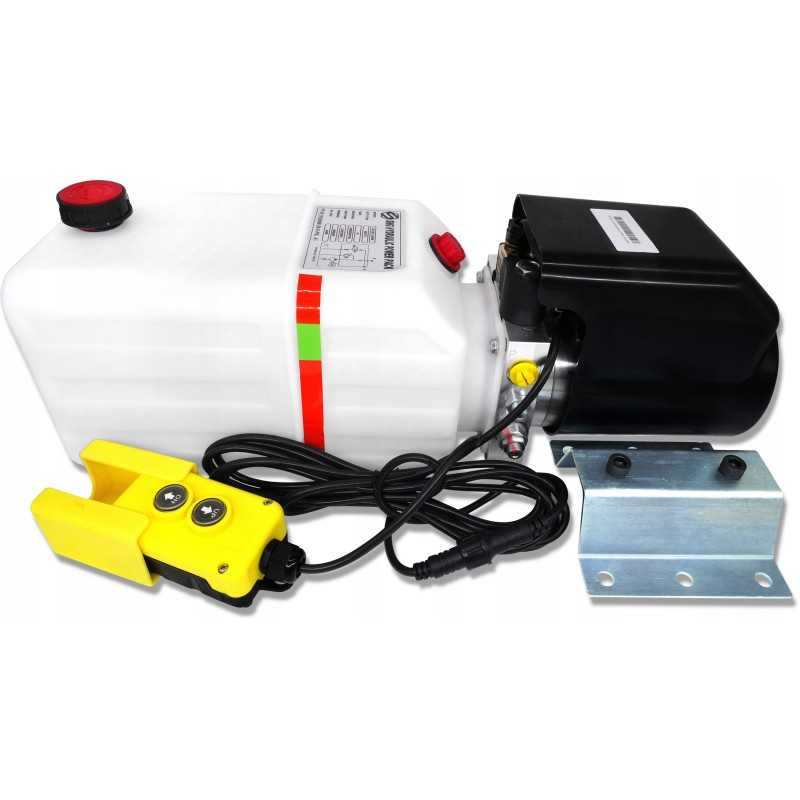 Hidraulinio bloko maitinimo blokas 2 0 kw 12v 8l