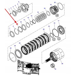 4300329m1 sankabos krepšelio poveržlė