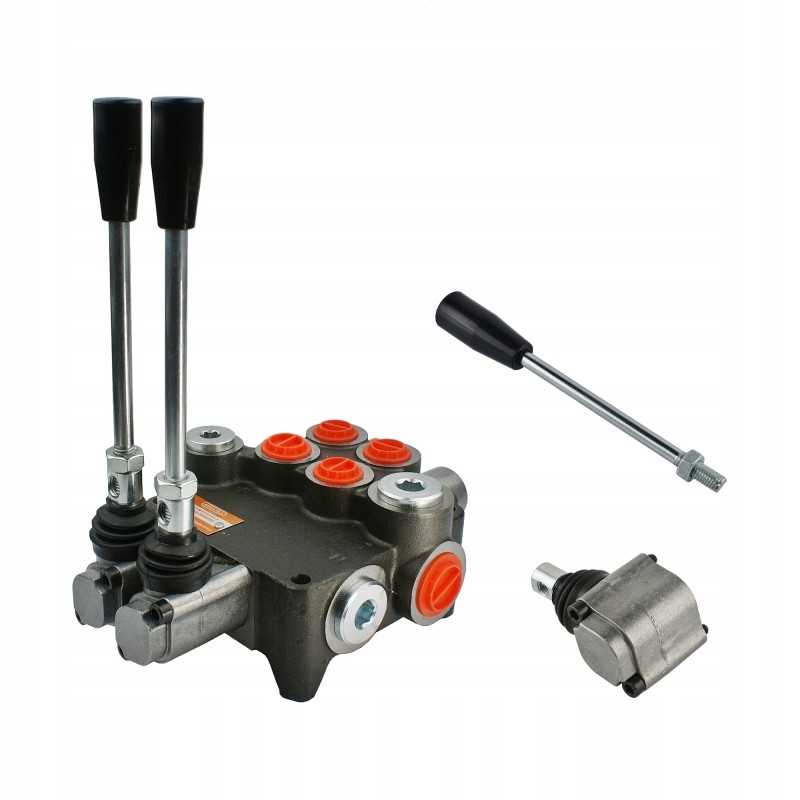 Hidraulinis skirstytuvas 2 sekcijų 80l badestnost