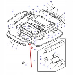 4278385m2 kabinos stogo sandariklis