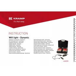 Bevielių kvadratinių LED lempų rinkinys 12v