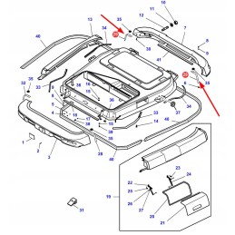 4278387m2 kabinos lubų sandariklis