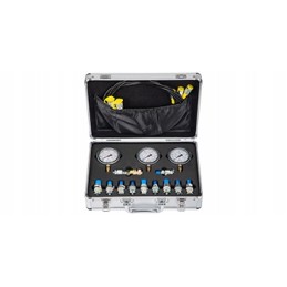 Hidraulinio slėgio bandymo rinkinys su 11 jungčių