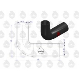 Radiatoriaus žarnų komplektas mf 3 original ursus